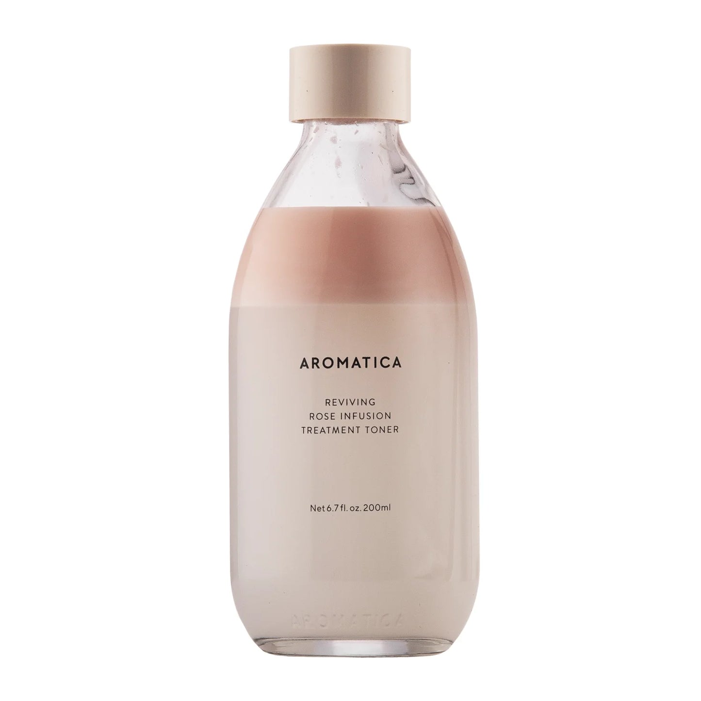 Aromatica Reviving Rose Infusion Treatment Toner Revitalizing Toner with Rose Extract
